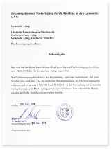 Bekanntgabe 101230 s